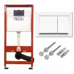 TECE BASE 2.0 MODUL ZA WC SA BIJELOM TIPKOM SUHA UGRADNJA 9400400